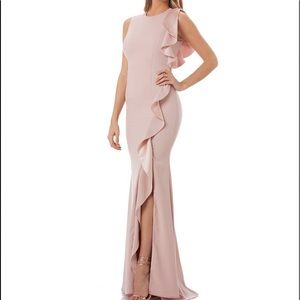 Blush Dress by Carmen Marc Valvo. Size 4